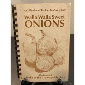 Gloria Walla Walla‎ Sweet Onion Recipe Cookbook Gardeners Association Asparagus